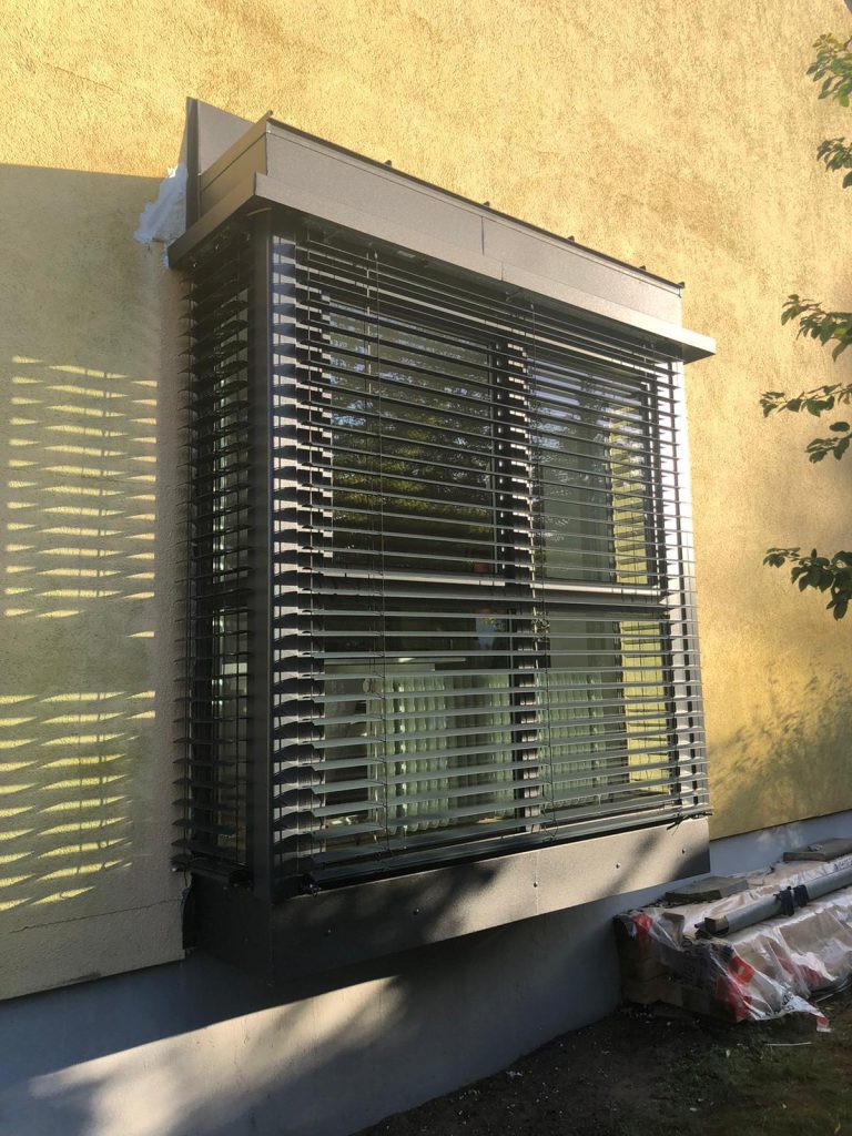 Exterior Aluminium blinds